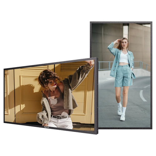 Écran extérieur professionnel 65’’ pour affichage dynamique haute luminosité étanche