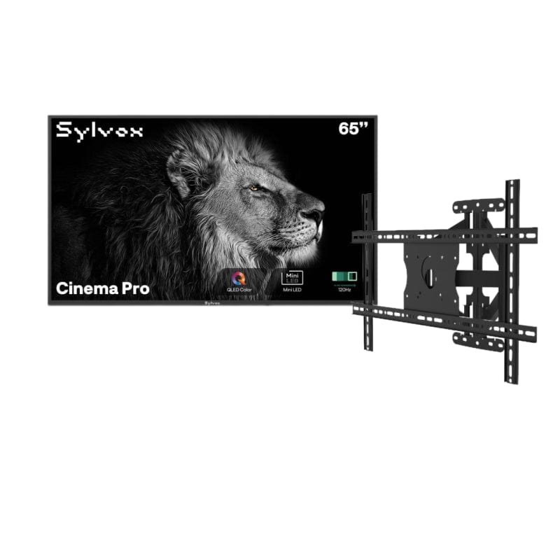 SMART Google TV Extérieur Étanche 65’’ (165 cm) 4K UHD Helio QLED, 120Hz, ultra-lumineux 3500 cd/m² - Cinema Pro