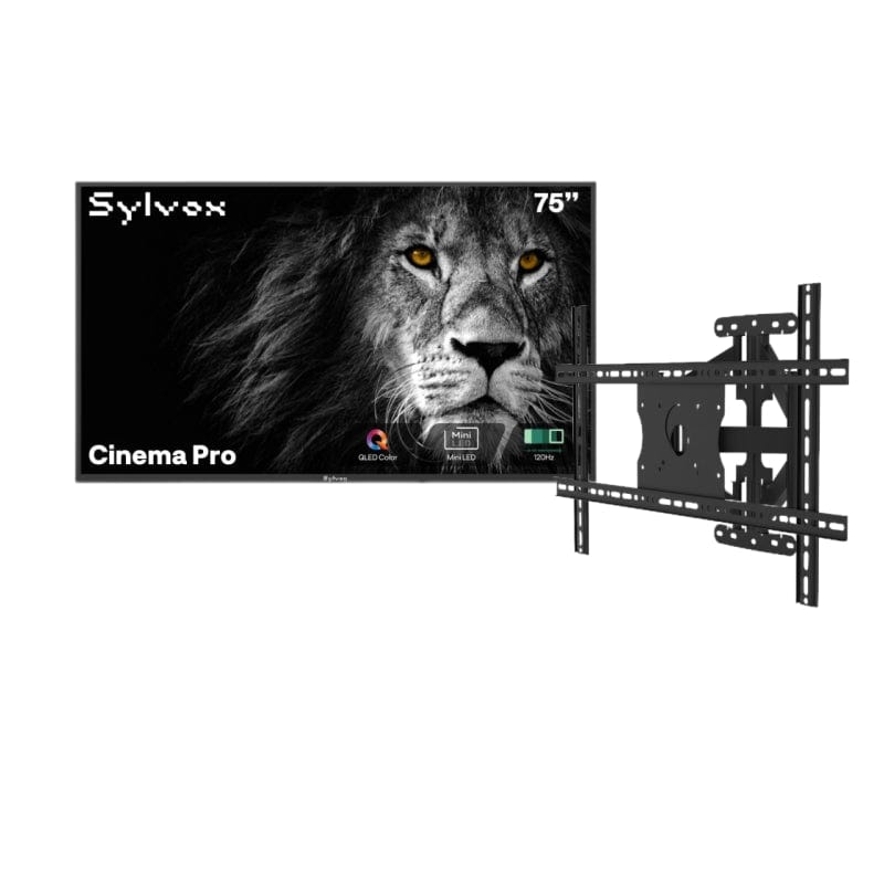 SMART Google TV Extérieur Étanche 75’’ (191 cm) 4K UHD Helio QLED, 120Hz, ultra-lumineux 3500 cd/m² - Cinema Pro