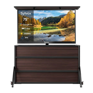 75" Pool Pro 3.0 TV extérieure + meuble élévateur