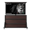 75" Cinema Pro TV extérieure + meuble élévateur