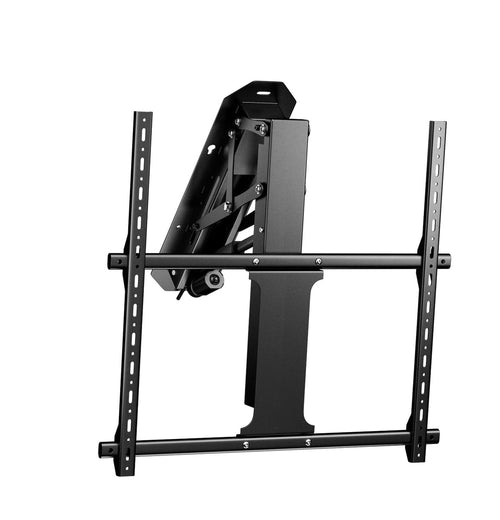 Support TV plafond électrique extérieur rabattable avec télécommande