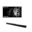 SMART Google TV Extérieur Étanche 75’’ (191 cm) 4K UHD Helio QLED, 120Hz, ultra-lumineux 3500 cd/m² - Cinema Pro