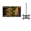 SMART Google TV Extérieur 65’’ (165 cm) 4K UHD Helio QLED, 120Hz, anti-reflet – Cinema