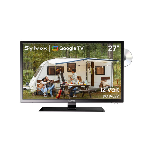 Télévision 12 volts pour camping‑car 27’’ avec DVD intégré – Trailer