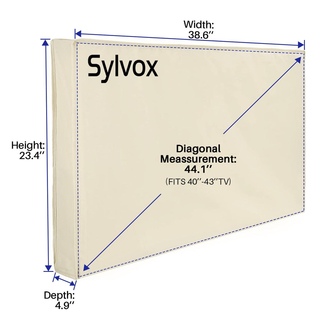 Housse de protection pour TV extérieur 40–43’’