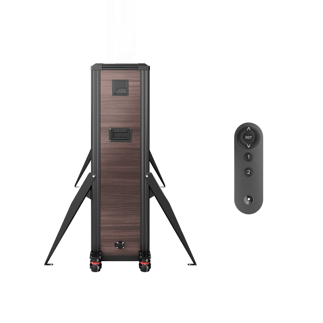 Meuble TV extérieur de luxe 65’’ avec ascenseur électrique escamotable, étanche