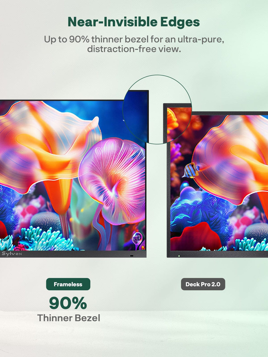 SMART Google TV Extérieur Étanche 43’’ 4K UHD – Cadre Ultra-Fin – Frameless