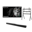 SMART Google TV Extérieur Étanche 75’’ (191 cm) 4K UHD Helio QLED, 120Hz, ultra-lumineux 3500 cd/m² - Cinema Pro