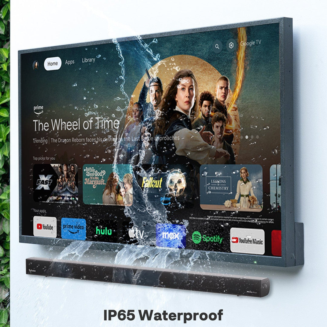 Barre de son extérieure IP65 Dolby Atmos avec caisson de basses – S3 Premium