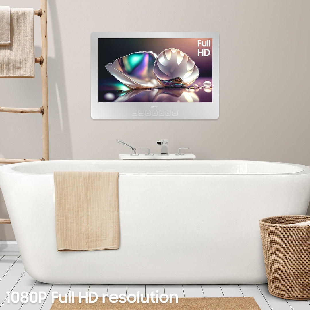 TV miroir étanche 24’’ murale pour salle de bain