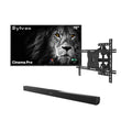 SMART Google TV Extérieur Étanche 75’’ (191 cm) 4K UHD Helio QLED, 120Hz, ultra-lumineux 3500 cd/m² - Cinema Pro