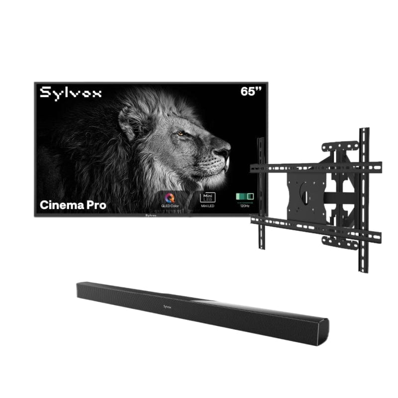 SMART Google TV Extérieur Étanche 65’’ (165 cm) 4K UHD Helio QLED, 120Hz, ultra-lumineux 3500 cd/m² - Cinema Pro