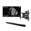 SMART Google TV Extérieur Étanche 65’’ (165 cm) 4K UHD Helio QLED, 120Hz, ultra-lumineux 3500 cd/m² - Cinema Pro