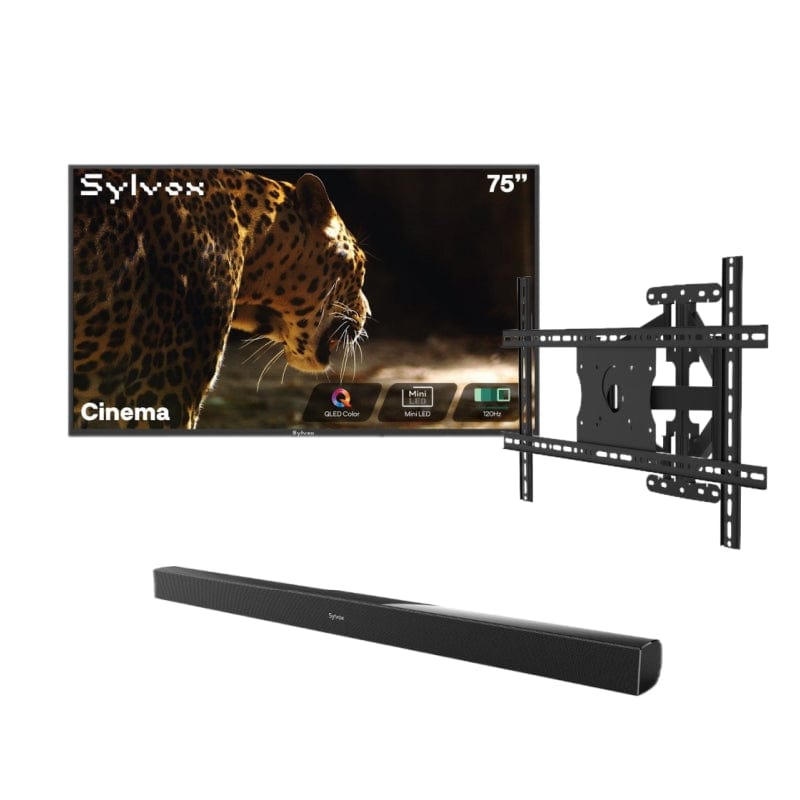 SMART Google TV Extérieur 75’’ (191 cm) 4K UHD Helio QLED, 120Hz, anti-reflet – Cinema