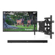 SMART Google TV Extérieur 65’’ 4K UHD Plein Soleil – Cadre Ultra-Fin – Série Frameless Pro