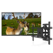 SMART Google TV Extérieur 75’’ 4K UHD Plein Soleil – Cadre Ultra-Fin – Série Frameless Pro