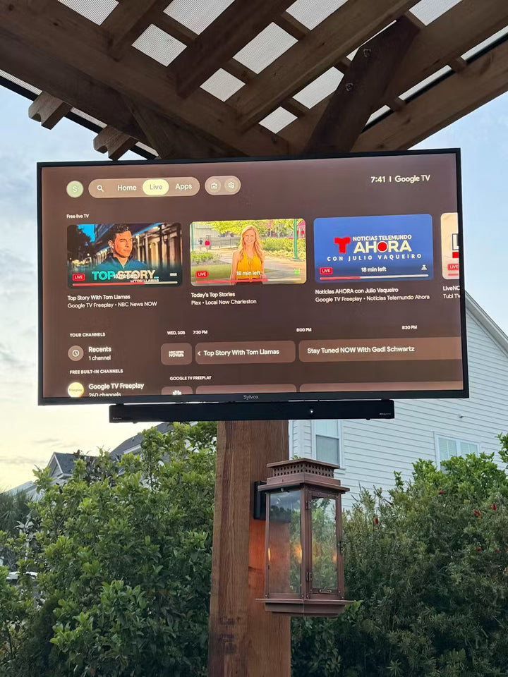 SMART Google TV Extérieur Étanche 75’’ (191 cm) 4K UHD – Deck Pro 2.0