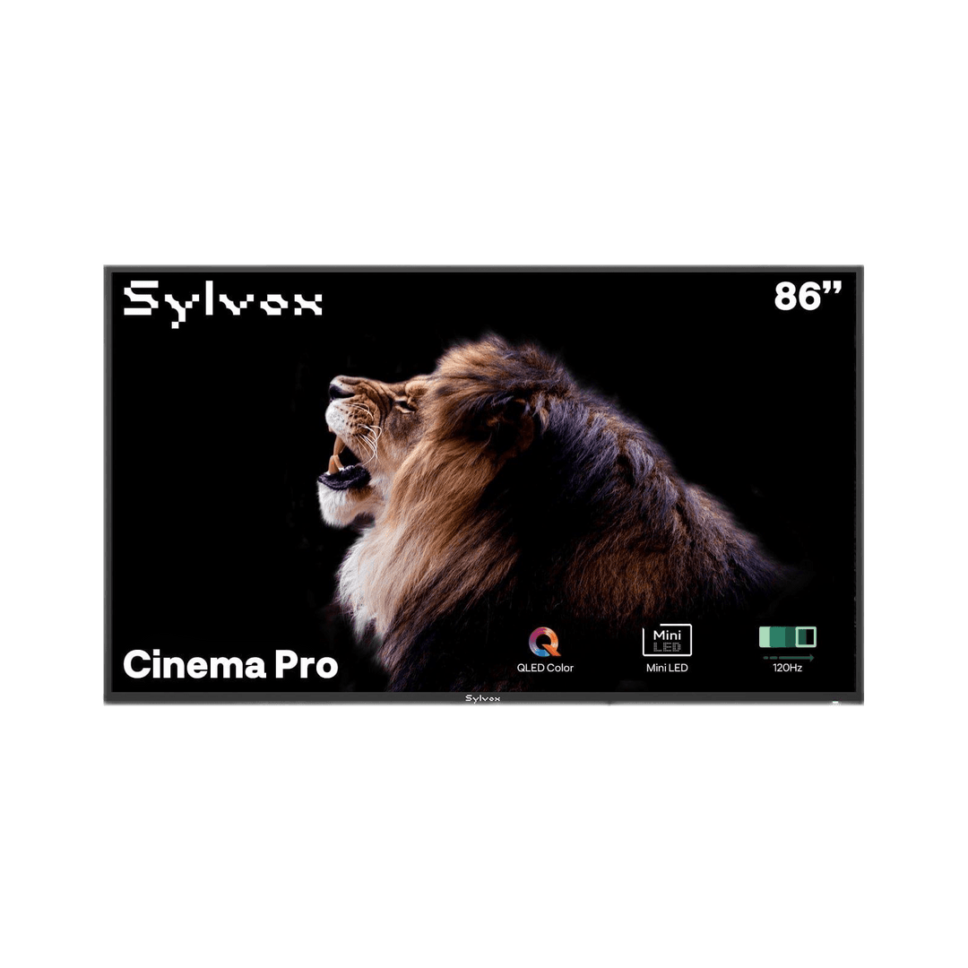 SMART Google TV Extérieur Étanche 85’’ (216 cm) 4K UHD Helio QLED, 120Hz, ultra-lumineux 3500 cd/m² - Cinema Pro