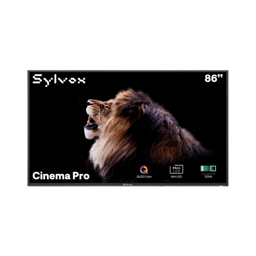 SMART Google TV Extérieur Étanche 85’’ (216 cm) 4K UHD Helio QLED, 120Hz, ultra-lumineux 3500 cd/m² - Cinema Pro