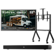 SMART Google TV Extérieur Étanche 32’’ (81 cm) ultra-lumineux 1500 cd/m² - Pool SE