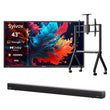 SMART Google TV Extérieur Plein Soleil 43’’ (109 cm) 4K UHD QLED – Pool Pro QLED 2.0
