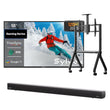 SMART Google TV Extérieur Étanche 55’’ (140 cm) 4K UHD 120Hz – Gaming