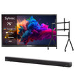 SMART Google TV Extérieur Étanche 75’’ (191 cm) 4K UHD QLED – Deck Pro QLED 2.0