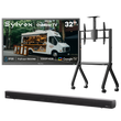 SMART Google TV Extérieur Étanche 32’’ (81 cm) ultra-lumineux 1500 cd/m² - Pool SE