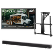 SMART Google TV Extérieur Étanche 32’’ (81 cm) ultra-lumineux 1500 cd/m² - Pool SE