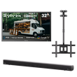 SMART Google TV Extérieur Étanche 32’’ (81 cm) ultra-lumineux 1500 cd/m² - Pool SE