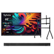 SMART Google TV Extérieur Plein Soleil 65’’ (165 cm) 4K UHD QLED – Pool Pro QLED 2.0