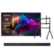 SMART Google TV Extérieur Étanche 75’’ (191 cm) 4K UHD QLED – Deck Pro QLED 2.0