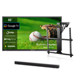 SMART Google TV Extérieur Étanche 55’’ (140 cm) 4K UHD – Deck Pro 3.0