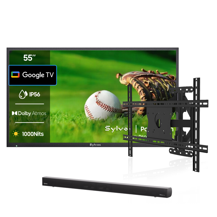 SMART Google TV Extérieur Étanche 55’’ (140 cm) 4K UHD – Deck Pro 3.0
