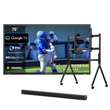 SMART Google TV Extérieur Étanche 75’’ (191 cm) 4K UHD – Deck Pro 2.0