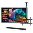 SMART Google TV Extérieur Étanche 43’’ (109 cm) 4K UHD QLED – Deck Pro QLED 2.0