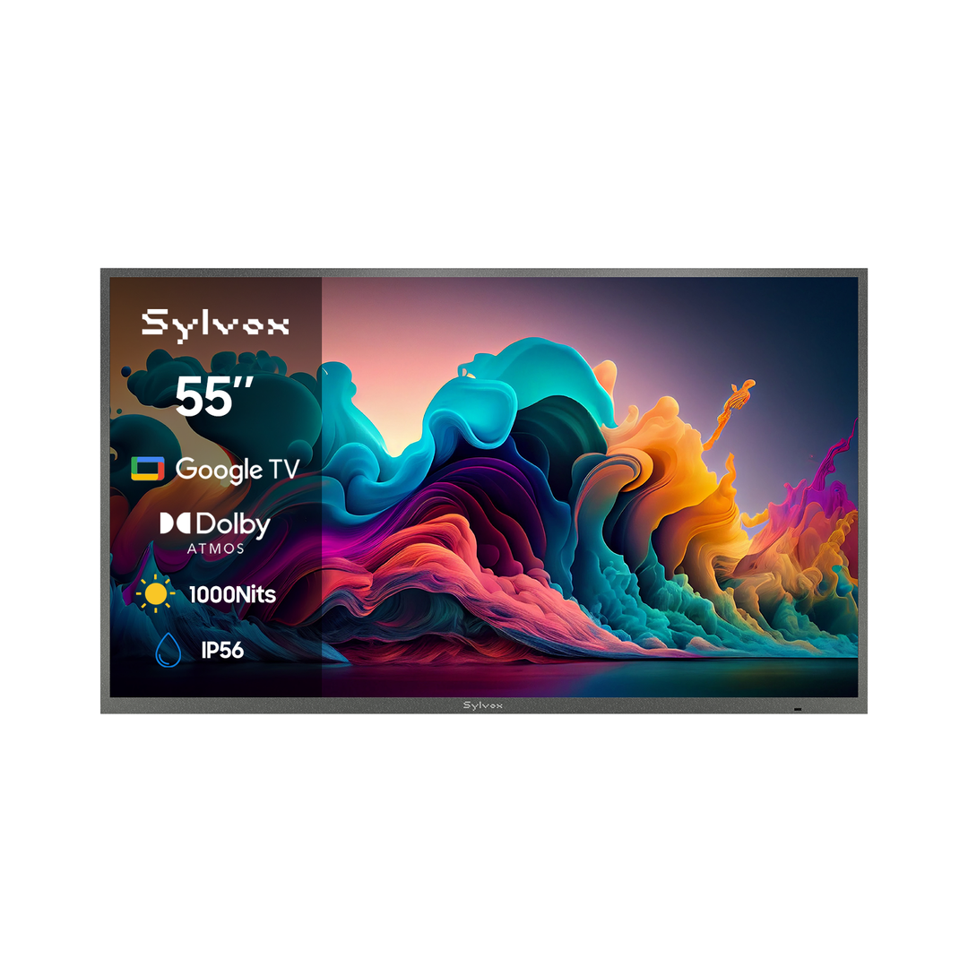 SMART Google TV Extérieur Étanche 55’’ (140 cm) 4K UHD QLED – Deck Pro QLED 2.0