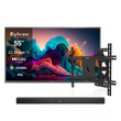 SMART Google TV Extérieur Étanche 55’’ (140 cm) 4K UHD QLED – Deck Pro QLED 2.0