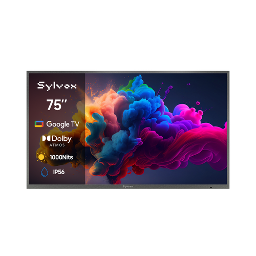 SMART Google TV Extérieur Étanche 75’’ (191 cm) 4K UHD QLED – Deck Pro QLED 2.0