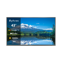 SMART Google TV Extérieur Étanche Plein Soleil 43’’ (109 cm) 4K UHD – Pool Pro 3.0