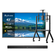 SMART Google TV Extérieur Étanche Plein Soleil 43’’ (109 cm) 4K UHD – Pool Pro 3.0