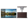 SMART Google TV Extérieur Étanche Plein Soleil 65’’ (165 cm) 4K UHD – Pool Pro 2.0