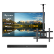 SMART Google TV Extérieur Étanche Plein Soleil 65’’ (165 cm) 4K UHD – Pool Pro 2.0