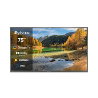 SMART Google TV Extérieur Étanche Plein Soleil 75’’ (191 cm) 4K UHD – Pool Pro 3.0
