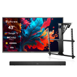 SMART Google TV Extérieur Plein Soleil 43’’ (109 cm) 4K UHD QLED – Pool Pro QLED 2.0