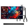 SMART Google TV Extérieur Plein Soleil 43’’ (109 cm) 4K UHD QLED – Pool Pro QLED 2.0