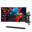 SMART Google TV Extérieur Plein Soleil 43’’ (109 cm) 4K UHD QLED – Pool Pro QLED 2.0
