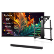 SMART Google TV Extérieur Plein Soleil 55’’ (140 cm) 4K UHD QLED – Pool Pro QLED 2.0