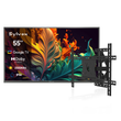 SMART Google TV Extérieur Plein Soleil 55’’ (140 cm) 4K UHD QLED – Pool Pro QLED 2.0